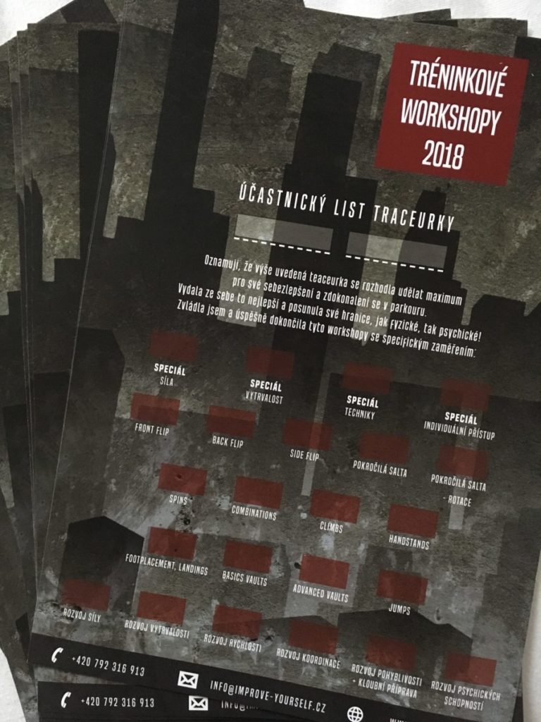 Tréninkové WORKSHOPY v Ostravě, Frenštátě, Kopřivnici a Hodoníně, každou neděli!