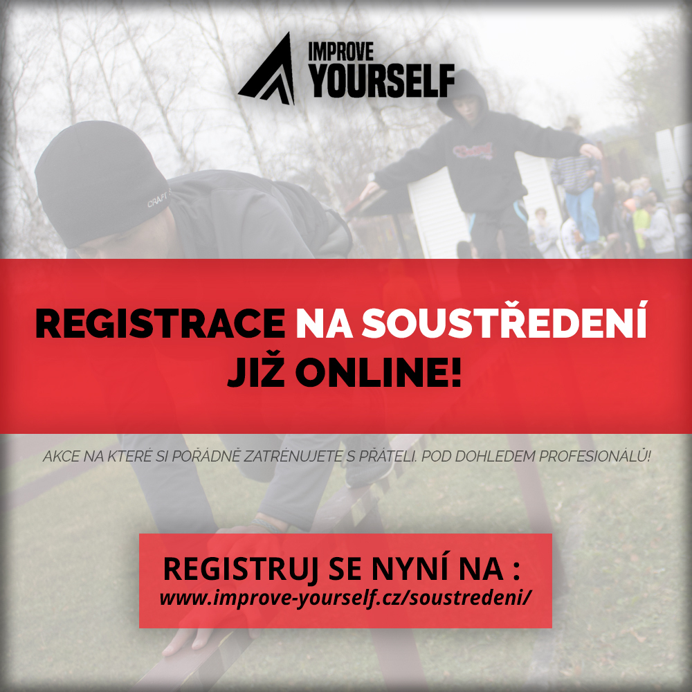 Právě jsme spustili registrace na nejlepší, parkourové soustředění – TOGETHERING! :o