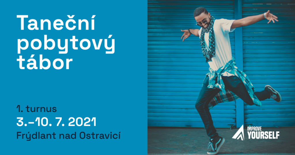 Taneční, pobytový tábor 2021 – 1.turnus (3. – 10.7. 2021)