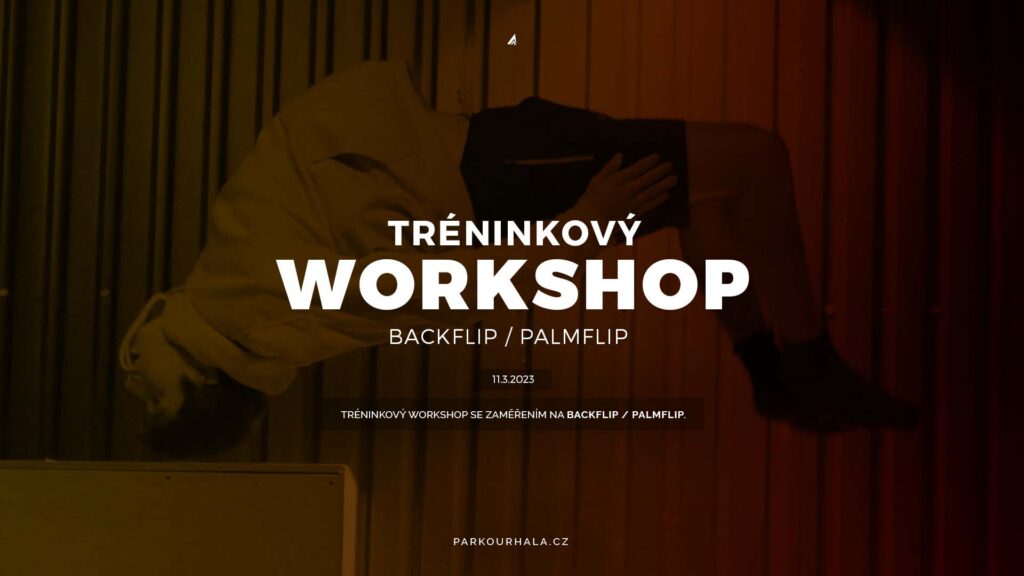 TRÉNINKOVÝ WORKSHOP – BACK FLIP / PALM FLIP