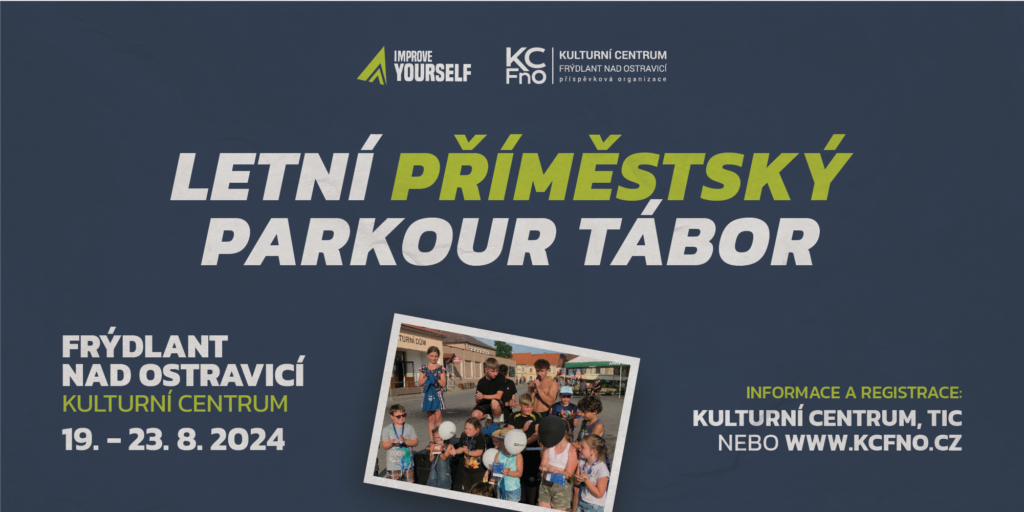 City Improve Yourself Camp 2025 – Frýdek – Místek |7.7. – 11.7. a 4.8 – 8.8.|