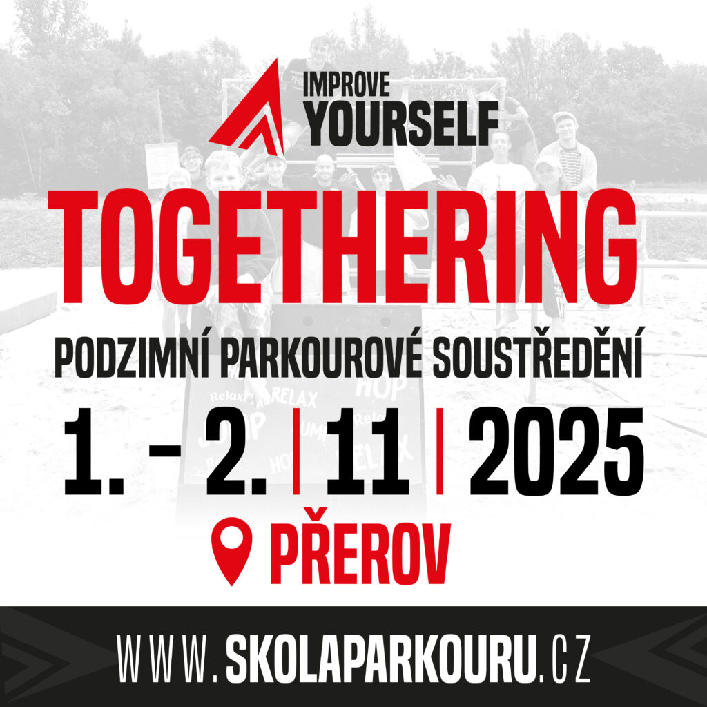 TOGETHERING PŘEROV – PODZIMNÍ PARKOUROVÉ SOUSTŘEDĚNÍ